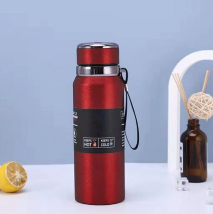 High Capacity Business Thermos Mug Stainless Steel  Insulated Water Bottle Vacuum Flask for Office Tea