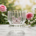 3D Butterfly Ripple Glass | 300ml