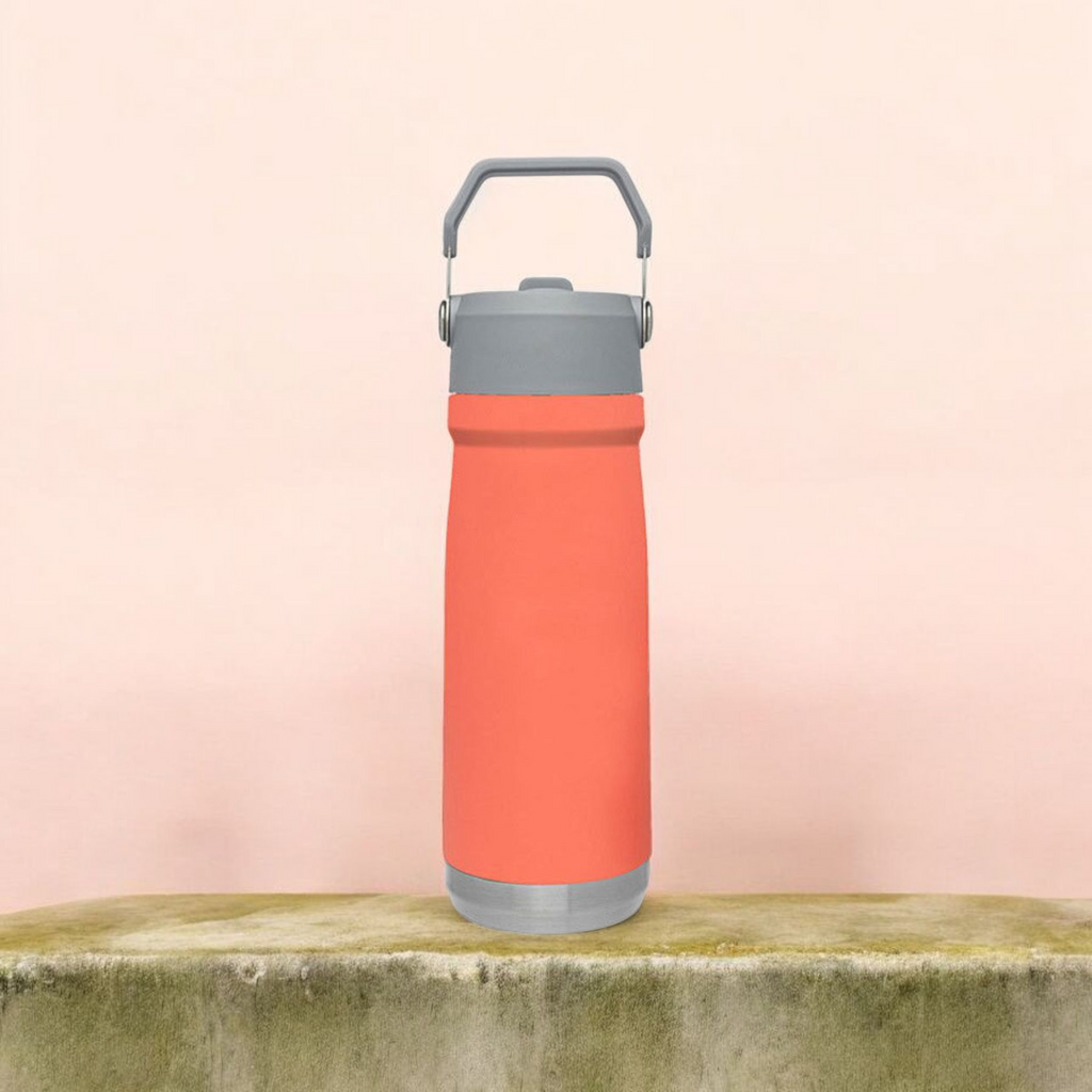 Flip Straw Vacuum Flask Tumblers