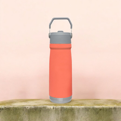 Flip Straw Vacuum Flask Tumblers
