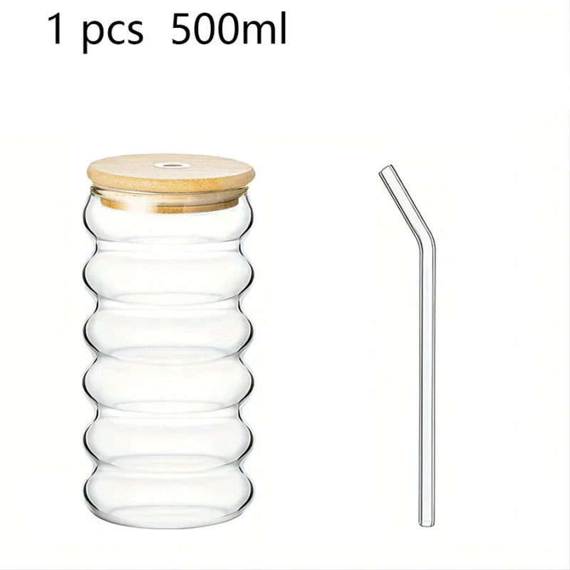 Ripple Glass Sippers 500ml