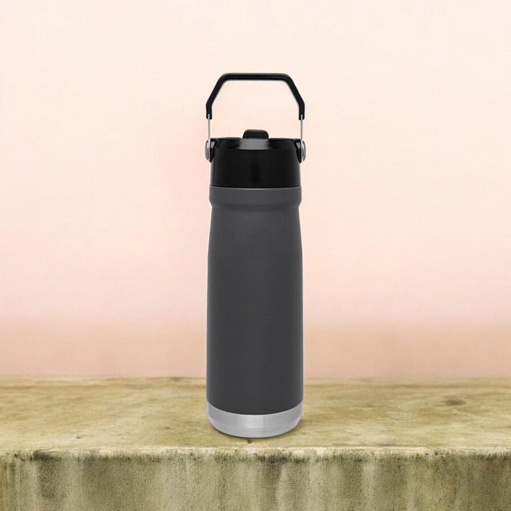 Flip Straw Vacuum Flask Tumblers