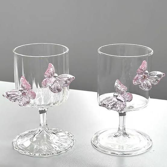 Butterfly Trifle Glass.