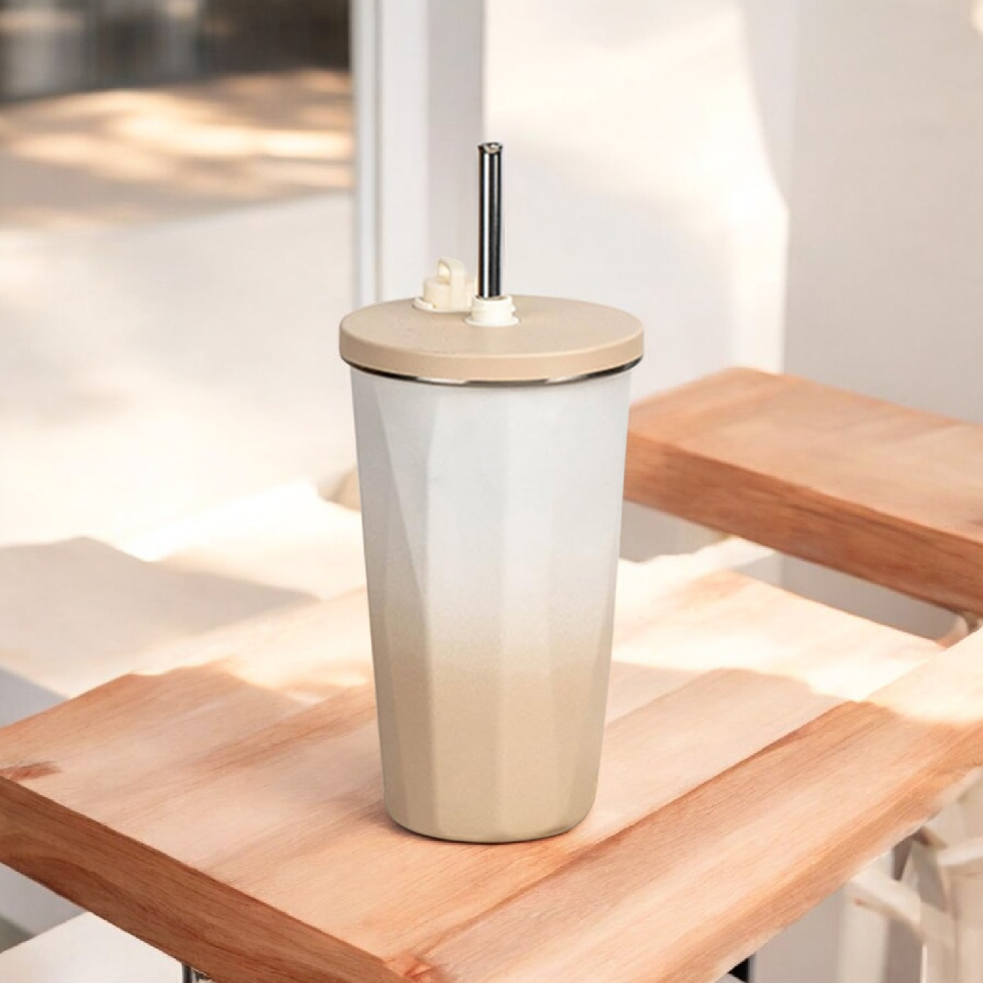 Diamond-Shaped 304 Stainless Steel Tumblers