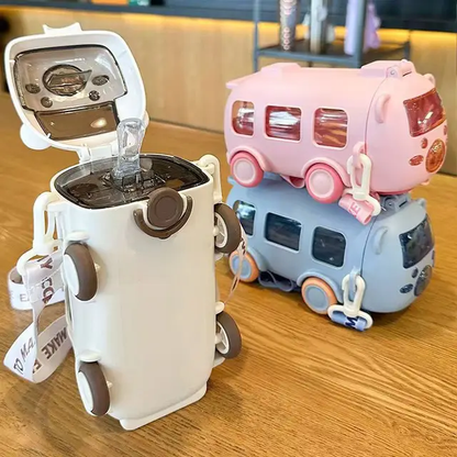 Cute Bus Toy Sipper