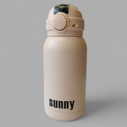 Stainless Steel Vacuum Bottle with Temperature Display