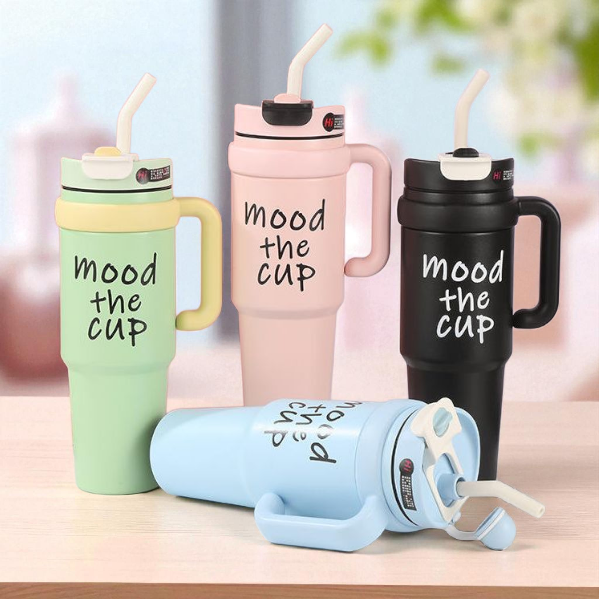 "Mood The Cup" Stainless Steel Tumbler