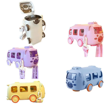 Cute Bus Toy Sipper