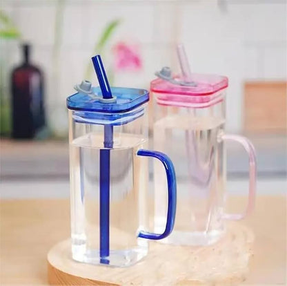 Plain Glass Sippers With Air Tight Lids
