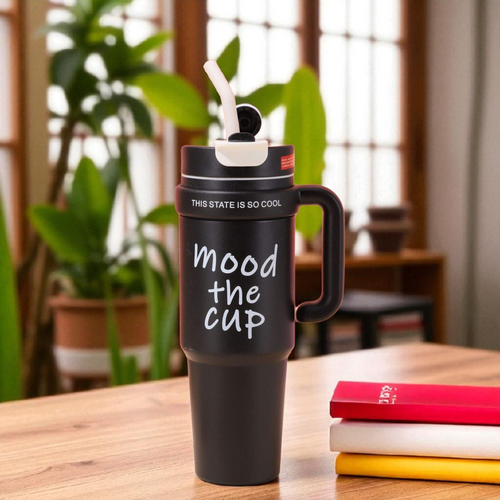"Mood The Cup" Stainless Steel Tumbler