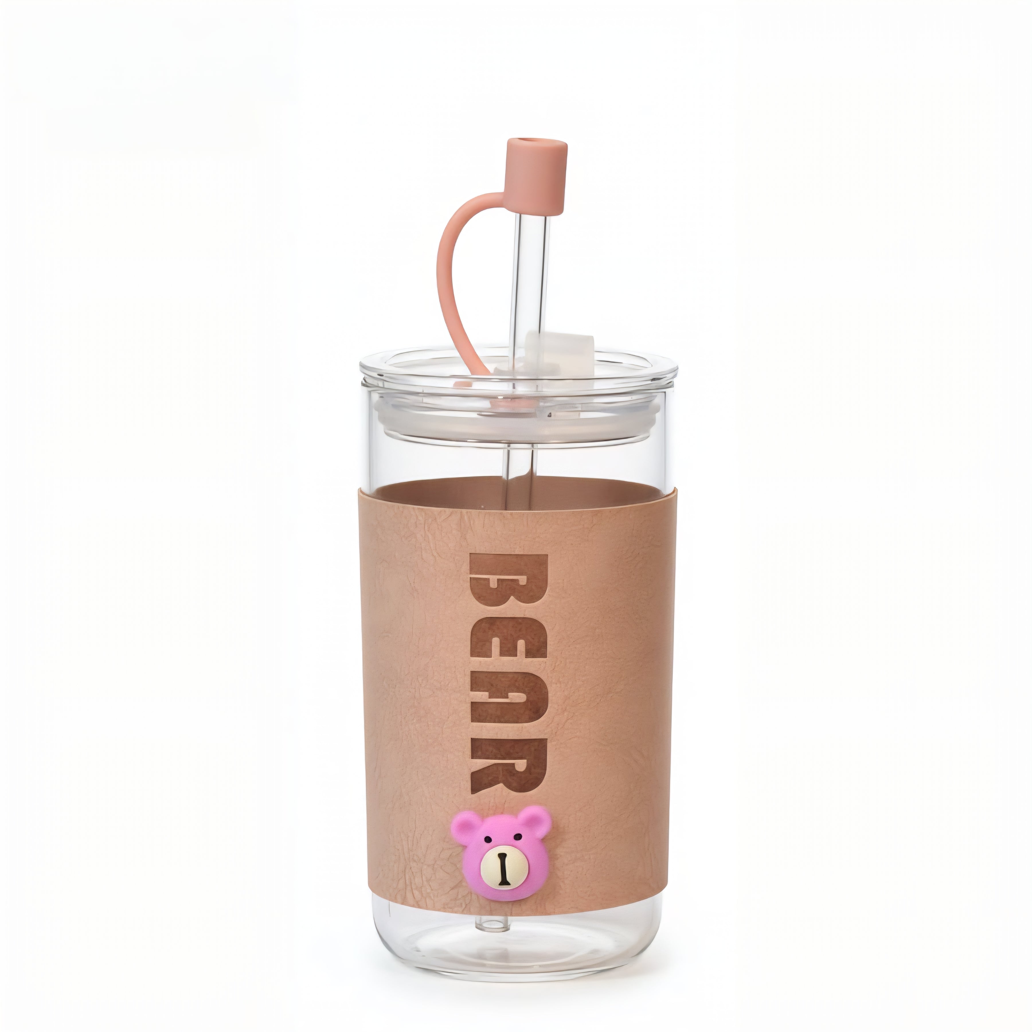 Bear series glass cup| 410ml