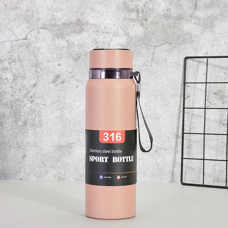 STAINLESS STEEL HIGH INSULATED WATER BOTTLE WITH TEMPRATURE DISPLAY